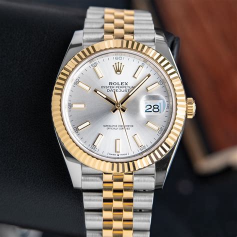 value of used 1980 silver and gold rolex|rolex watches value guide.